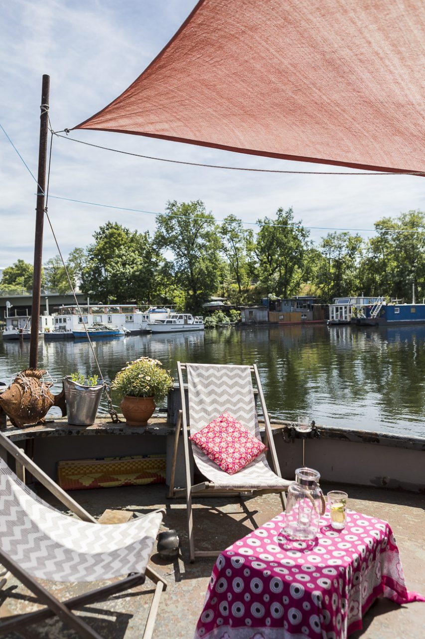 Hausboot Außenaufnahme