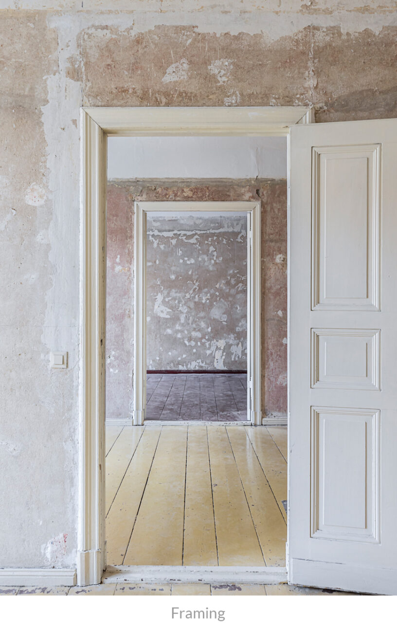 Immobilienfotografie - Bildkomposition Framing